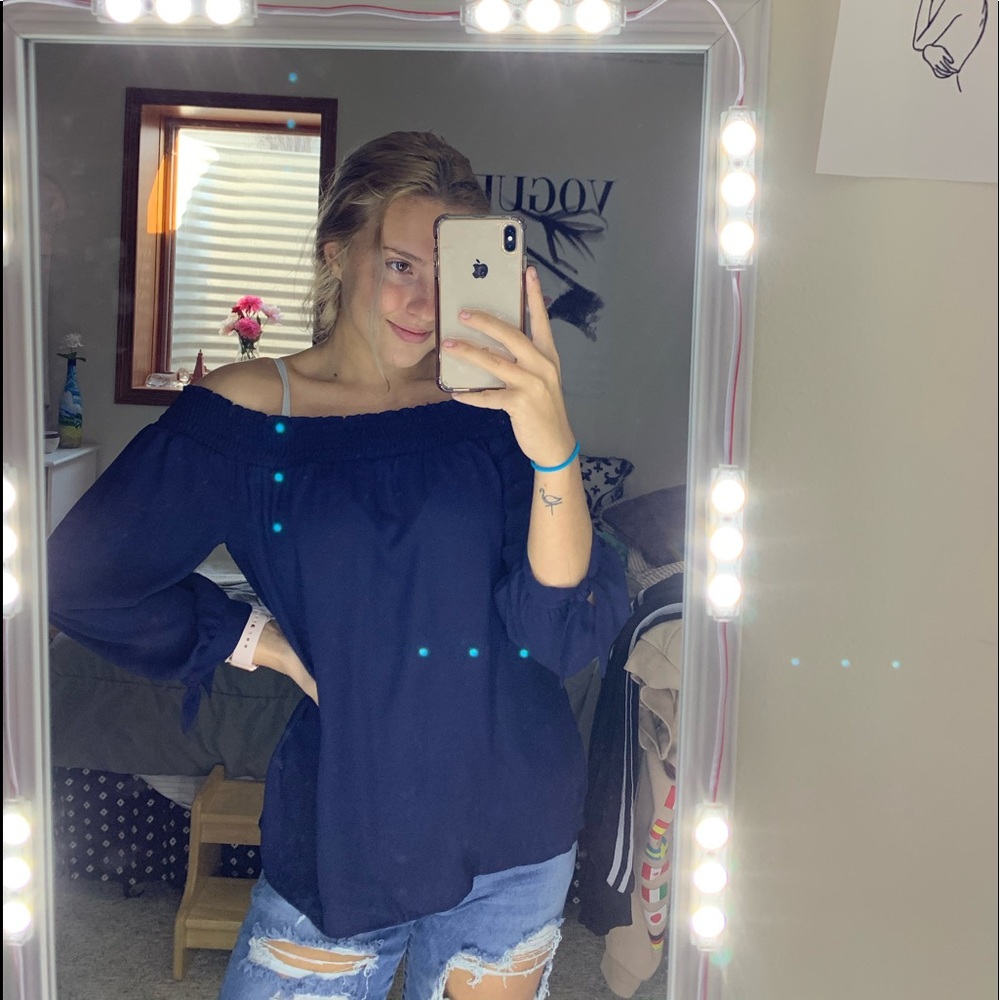 off the shoulder top